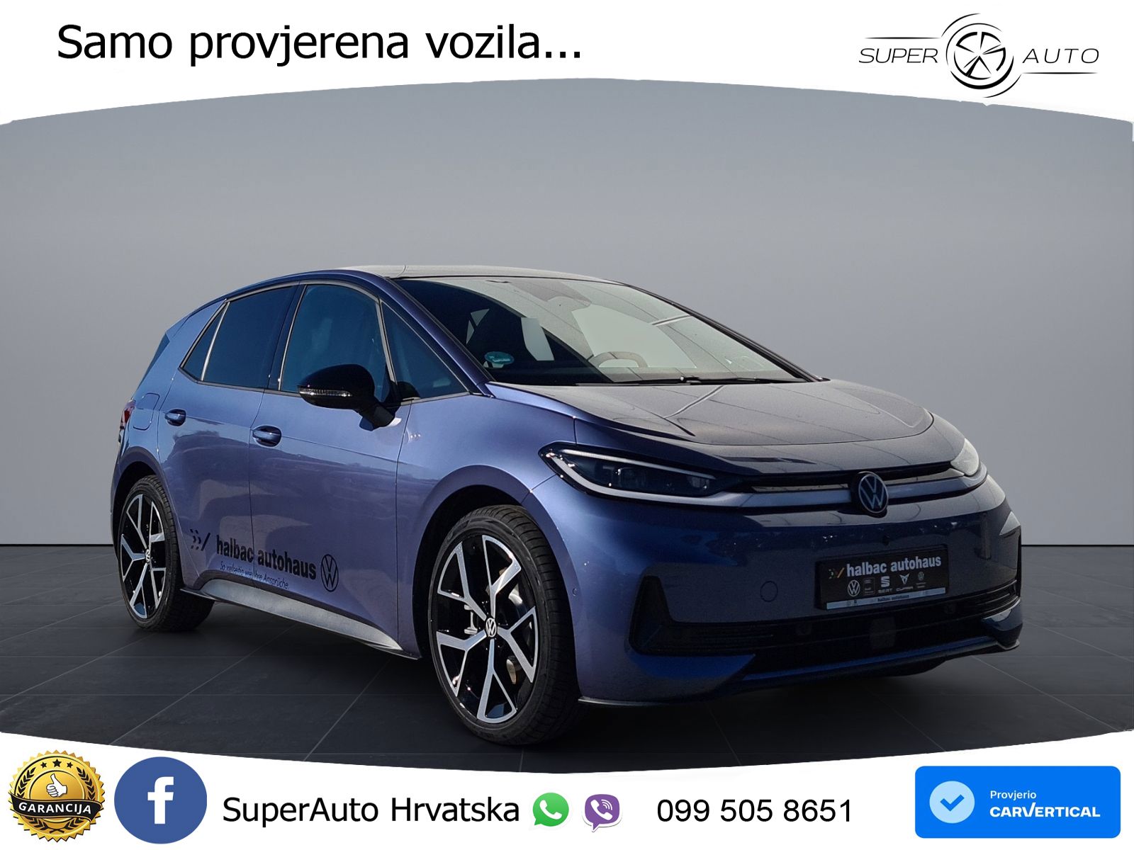 Volkswagen ID.3 79 kWh (231 KS) LED+GR SJED+ACC