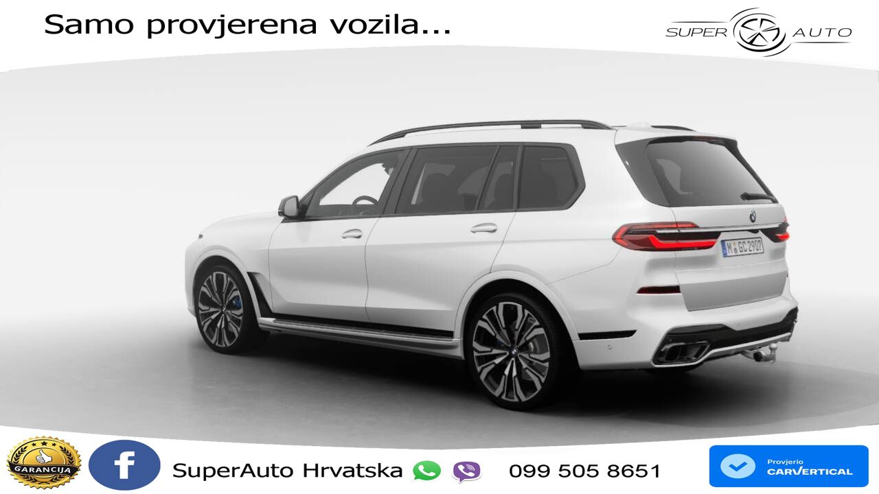 BMW X7 40d (352 KS) xDrive Steptronic M Sport LED+GR SJED+ACC