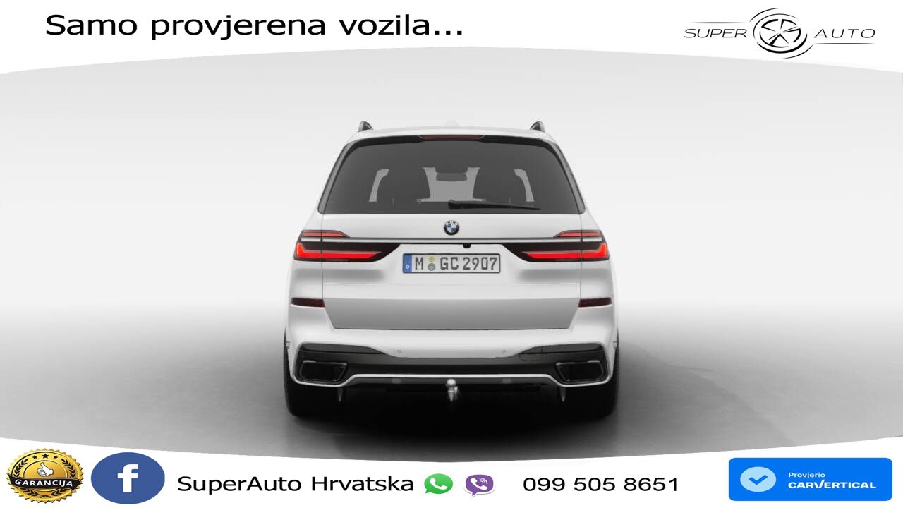 BMW X7 40d (352 KS) xDrive Steptronic M Sport LED+GR SJED+ACC