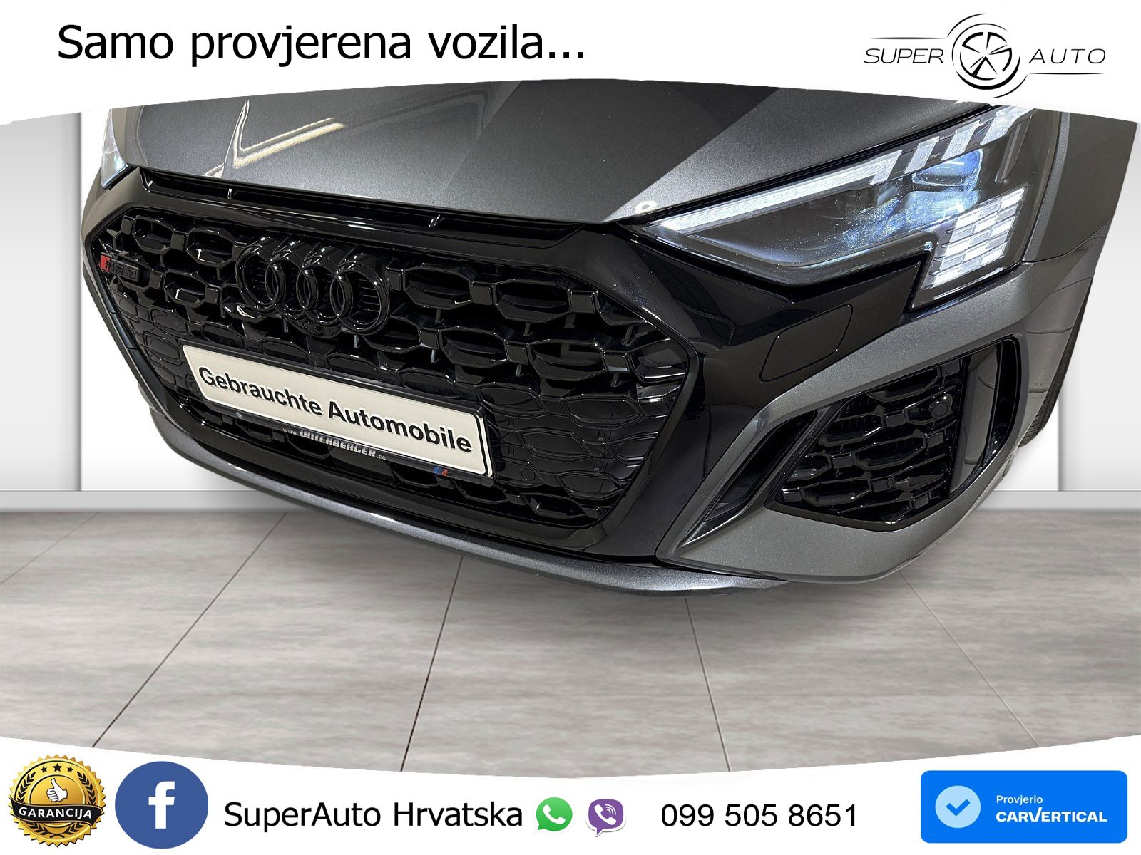 Audi RS3 Sportback 2.5 TFSI (400 KS) quattro S tronic LED+GR SJED+ACC