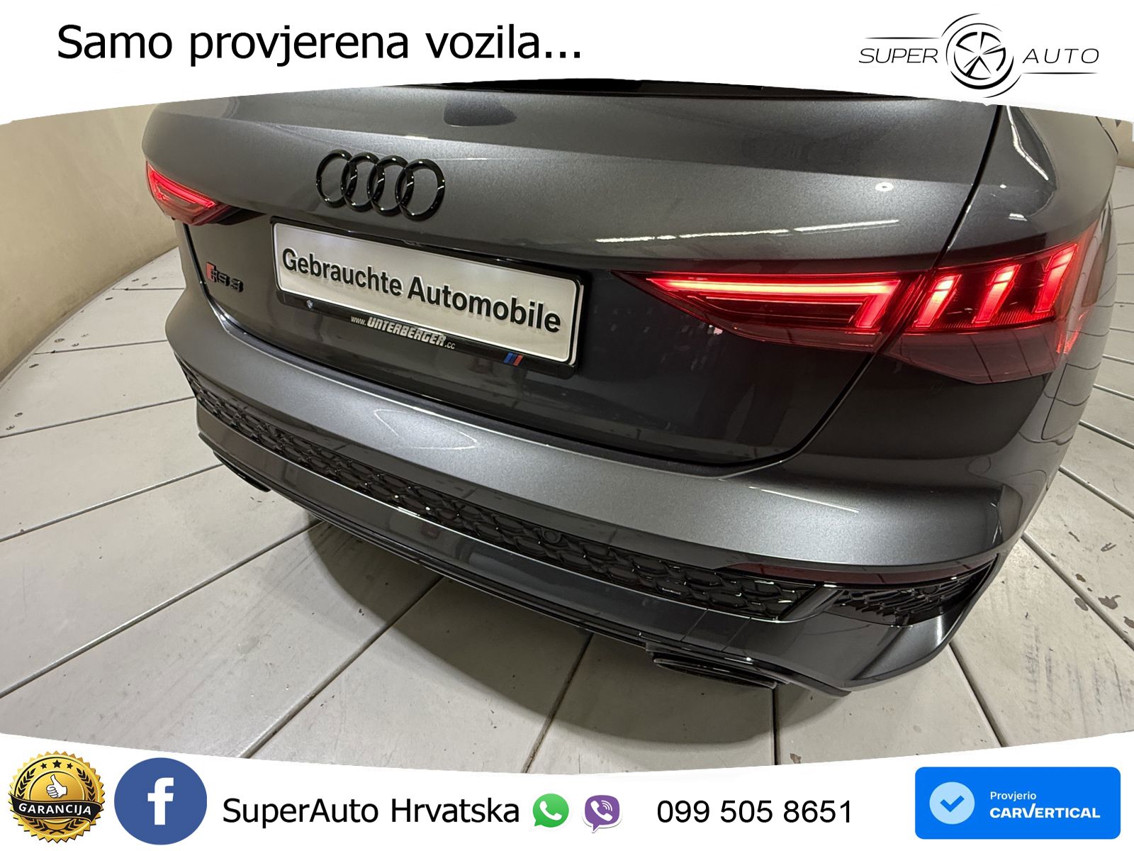 Audi RS3 Sportback 2.5 TFSI (400 KS) quattro S tronic LED+GR SJED+ACC