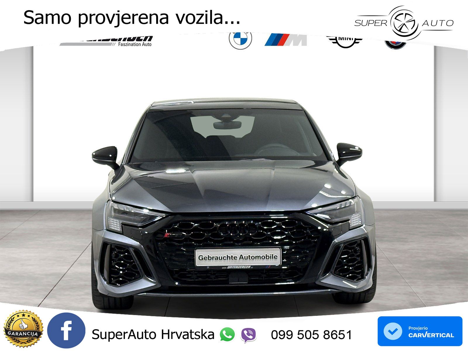 Audi RS3 Sportback 2.5 TFSI (400 KS) quattro S tronic LED+GR SJED+ACC