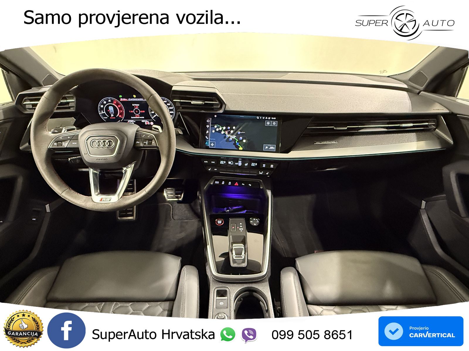 Audi RS3 Sportback 2.5 TFSI (400 KS) quattro S tronic LED+GR SJED+ACC