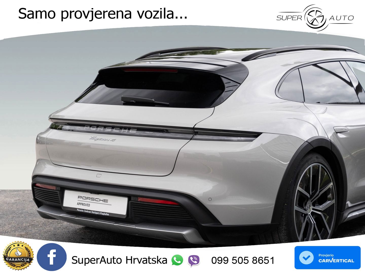 Porsche Taycan Cross Turismo 4 105 kWh (435 KS)
