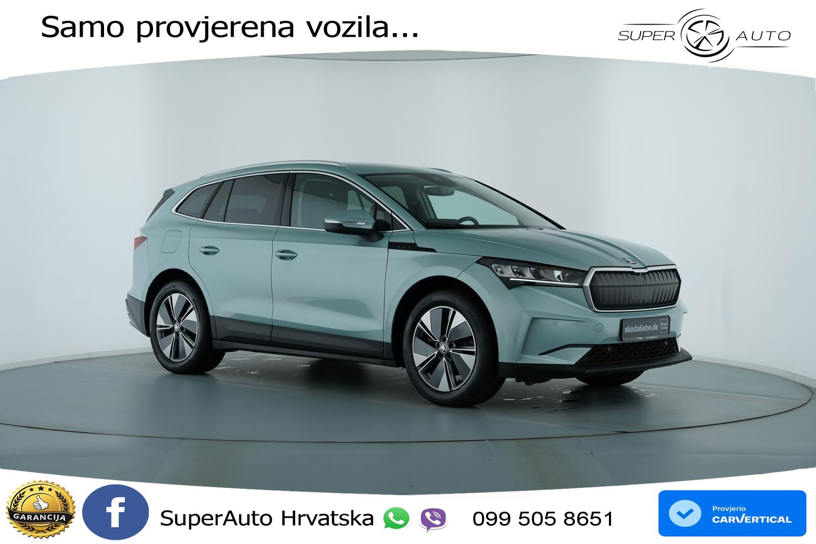 Škoda Enyaq iV 80 82 kWh (204 KS) Suite LED+GR SJED+ACC