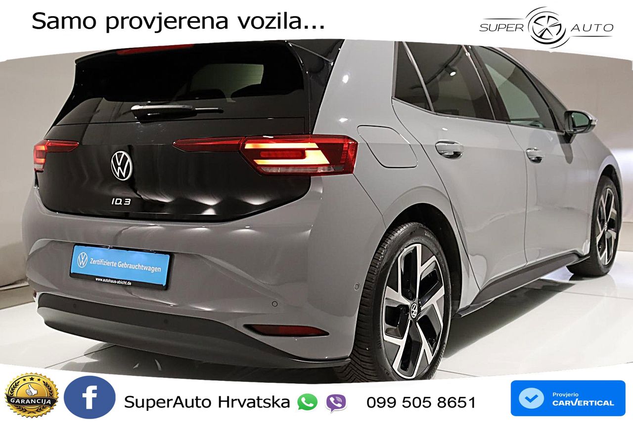 Volkswagen ID.3 Pro 62 kWh (204 KS) LED+GR SJED+ACC