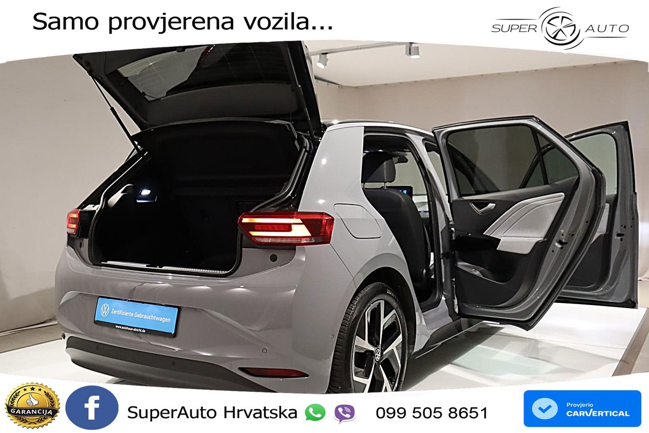 Volkswagen ID.3 Pro 62 kWh (204 KS) LED+GR SJED+ACC