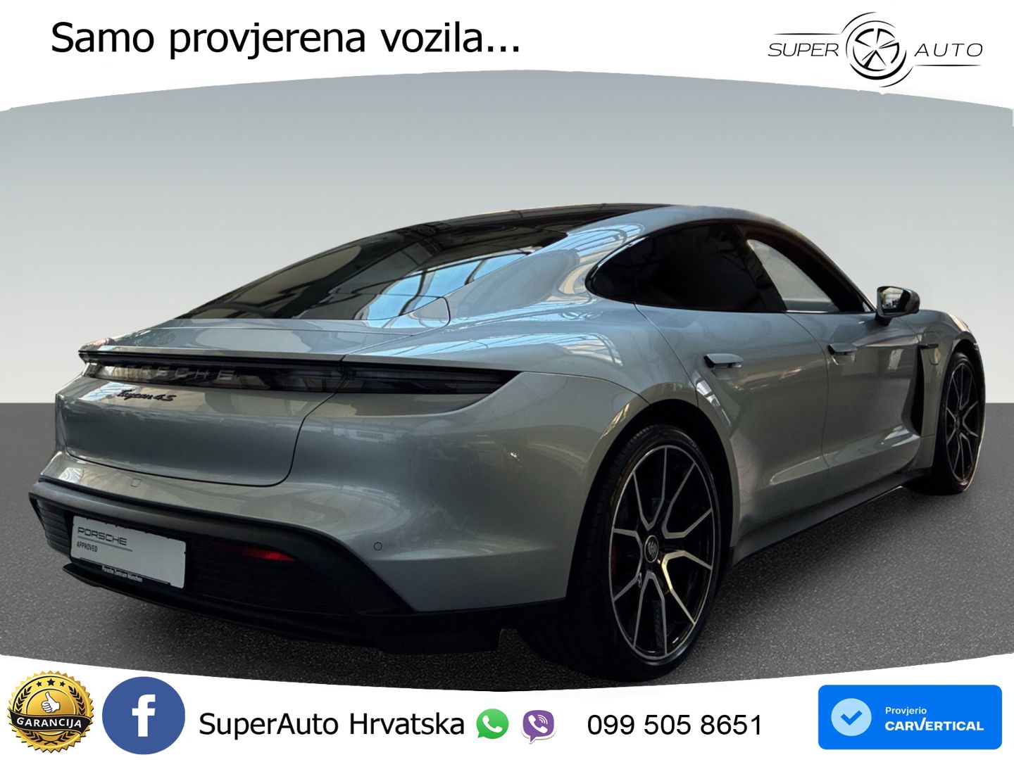 Porsche Taycan 4S Performance Plus 93.4 kWh (571 KS)