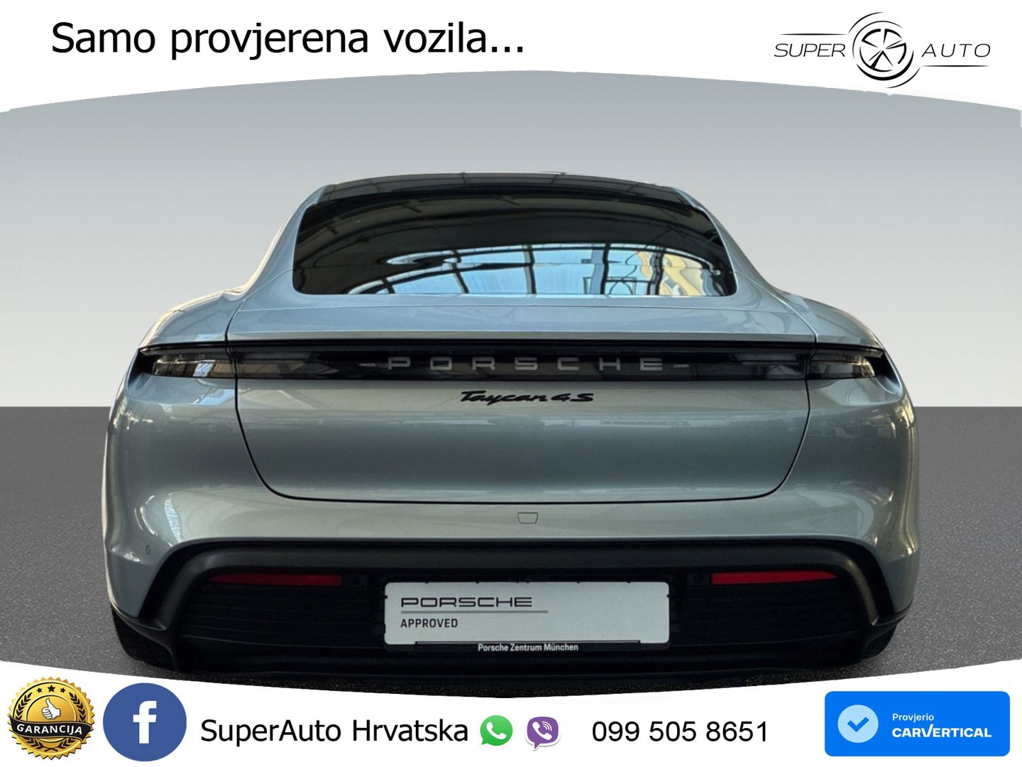Porsche Taycan 4S Performance Plus 93.4 kWh (571 KS)