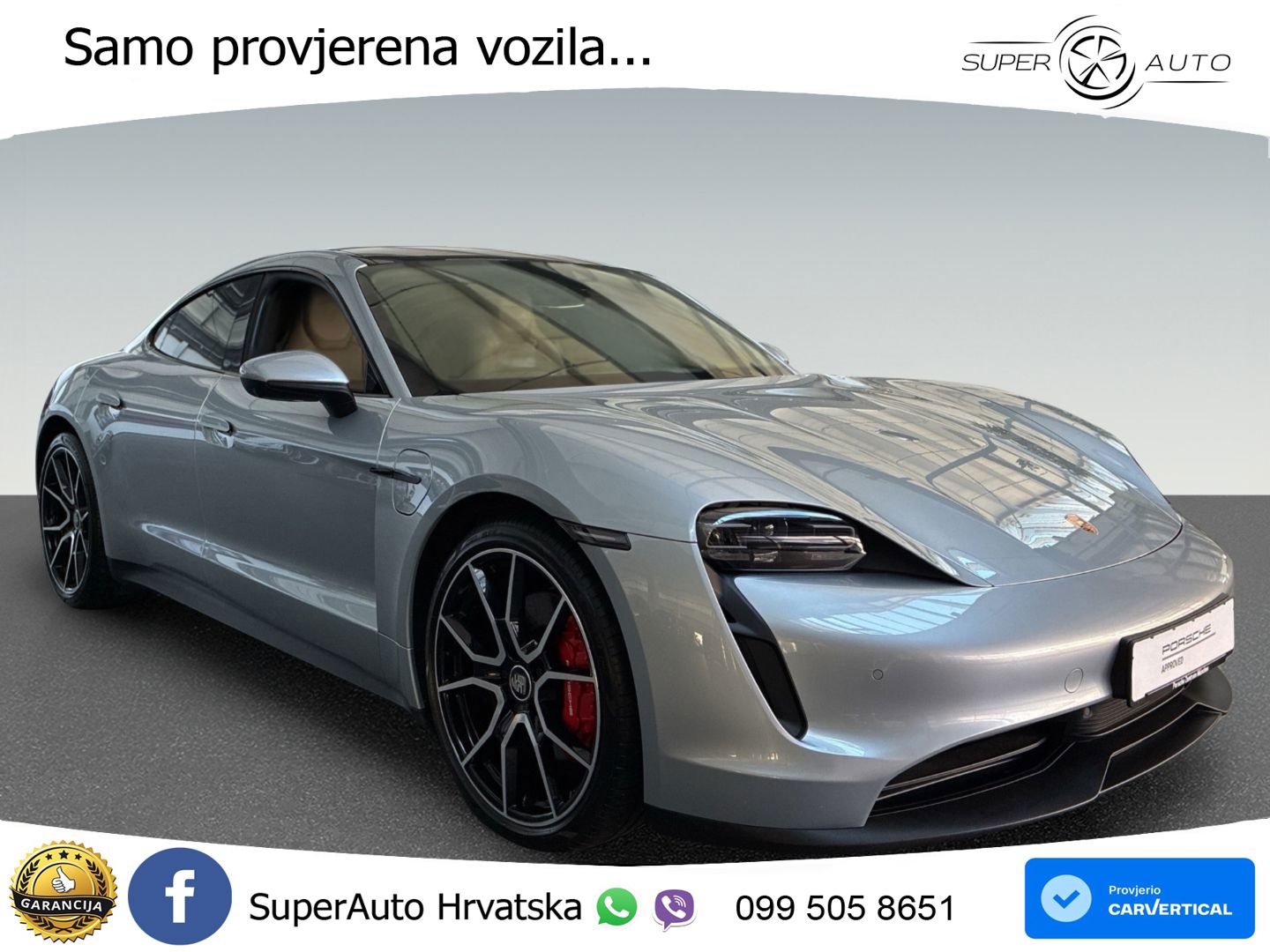 Porsche Taycan 4S Performance Plus 93.4 kWh (571 KS)