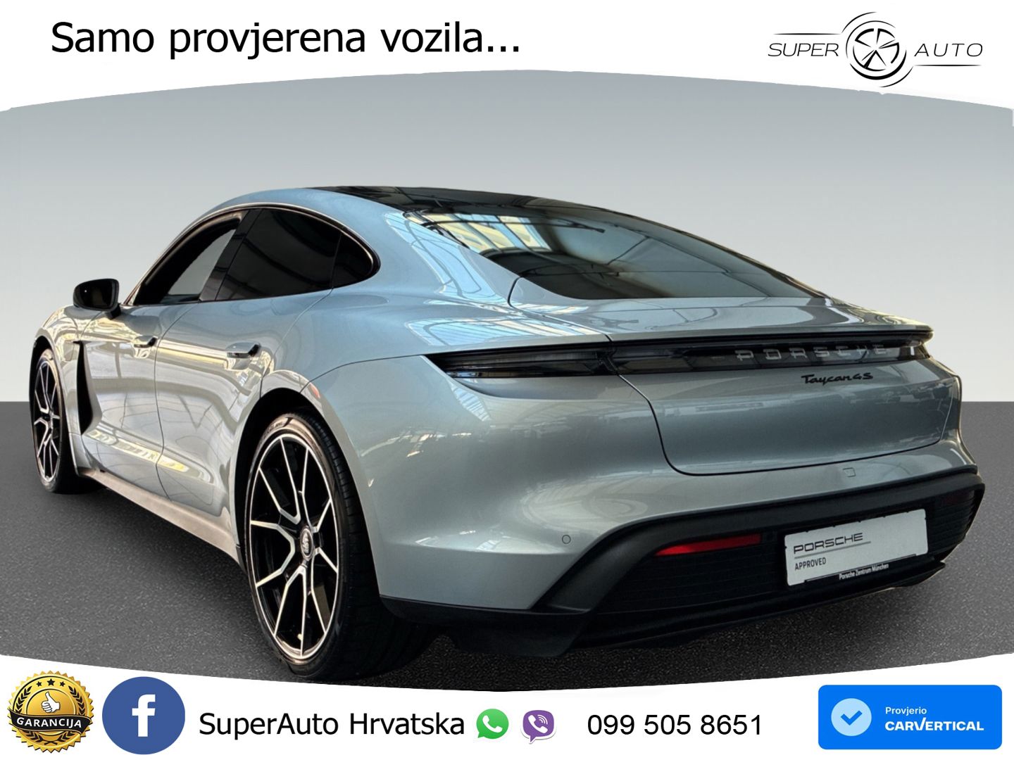 Porsche Taycan 4S Performance Plus 93.4 kWh (571 KS)
