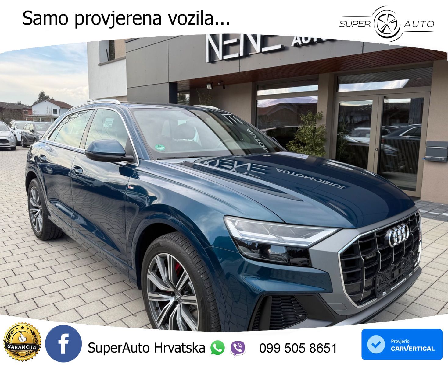 Audi Q8 50 TDI V6 (286 KS) quattro Tiptronic