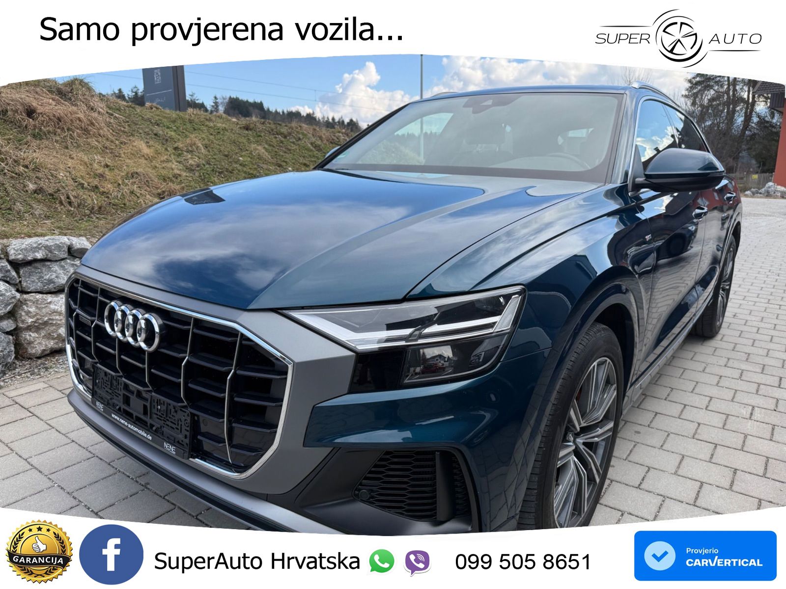 Audi Q8 50 TDI V6 (286 KS) quattro Tiptronic