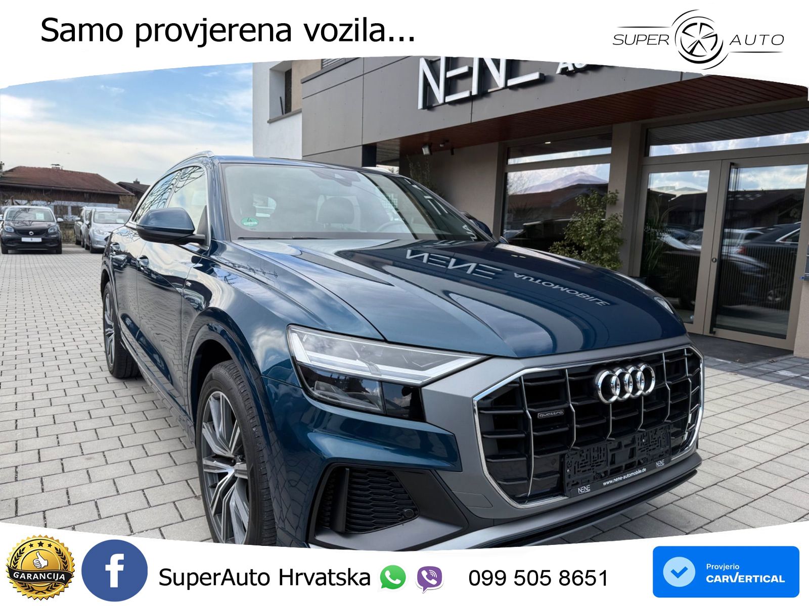 Audi Q8 50 TDI V6 (286 KS) quattro Tiptronic