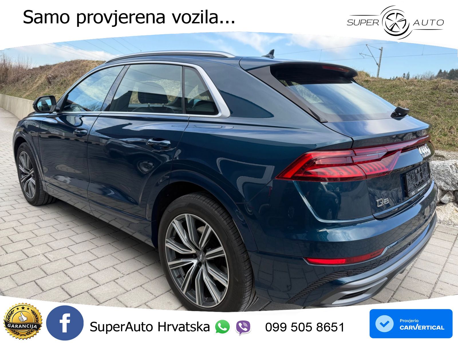 Audi Q8 50 TDI V6 (286 KS) quattro Tiptronic