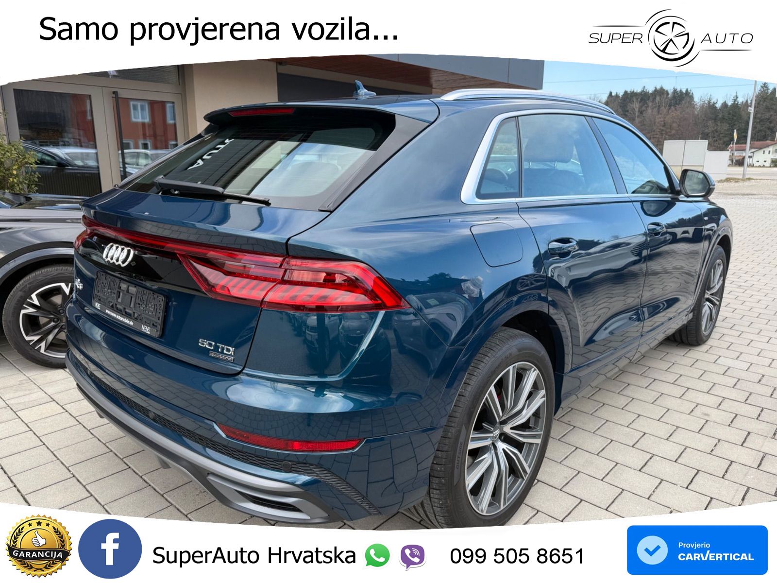 Audi Q8 50 TDI V6 (286 KS) quattro Tiptronic