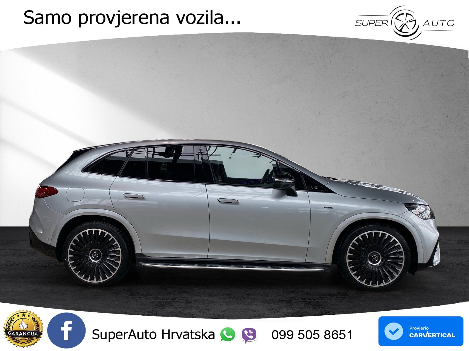 Mercedes EQE SUV AMG 53 100 kWh (626 KS) 4MATIC+ ACC+HEAD+4xGR SJED+360+PANO