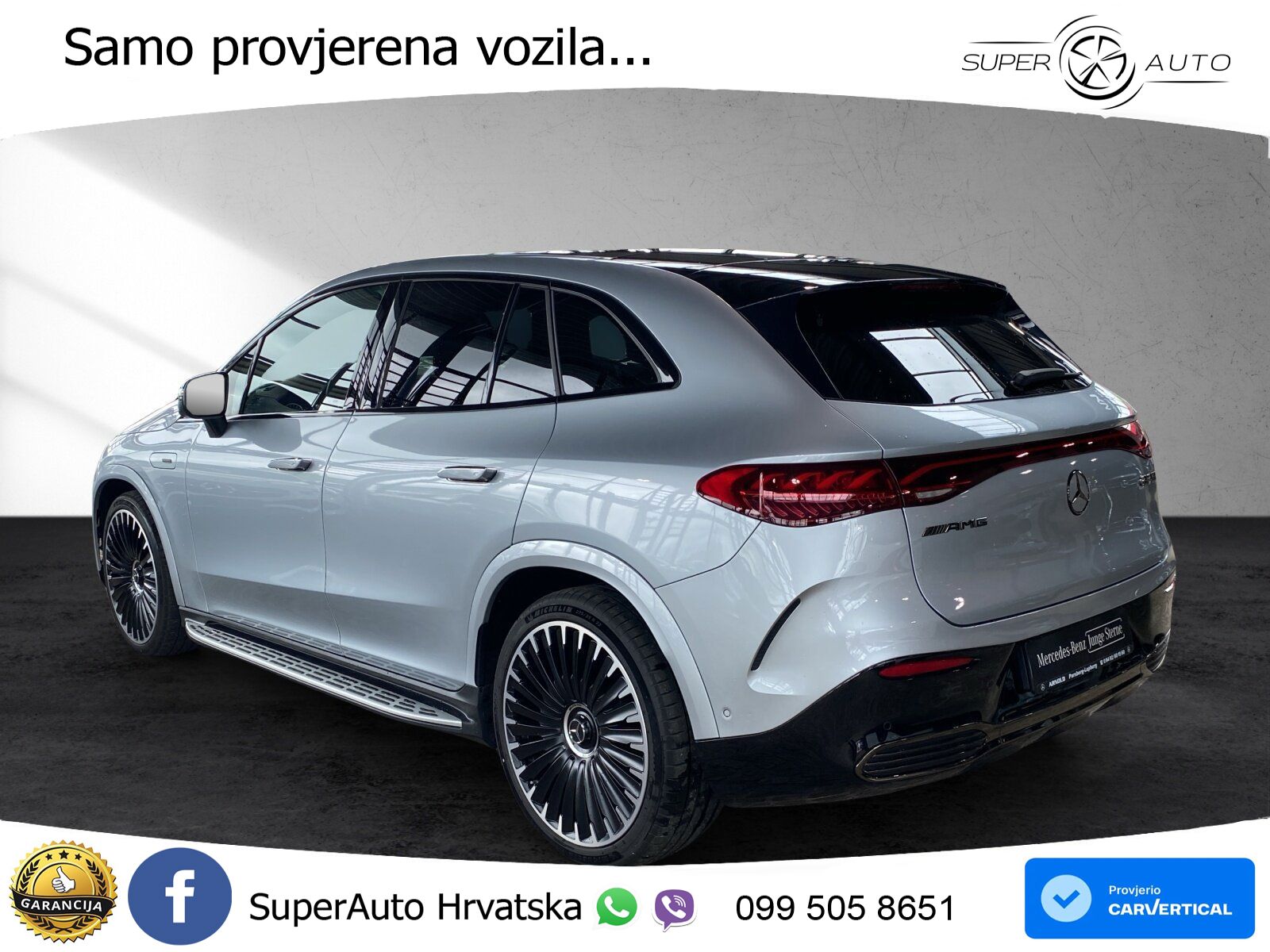 Mercedes EQE SUV AMG 53 100 kWh (626 KS) 4MATIC+ ACC+HEAD+4xGR SJED+360+PANO