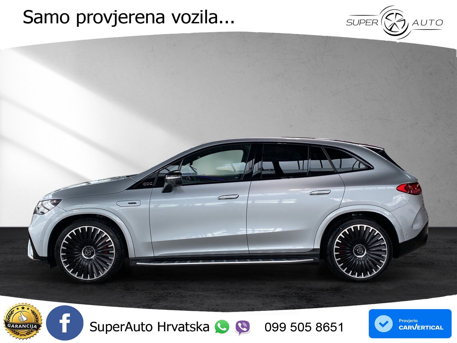 Mercedes EQE SUV AMG 53 100 kWh (626 KS) 4MATIC+ ACC+HEAD+4xGR SJED+360+PANO