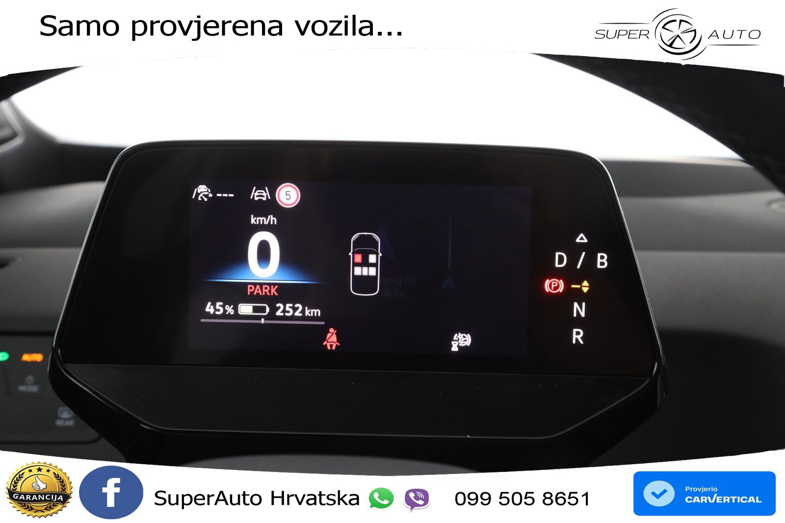 Volkswagen ID.3 GTX Performance 84 kWh (326 KS) LED+GR SJED+ACC