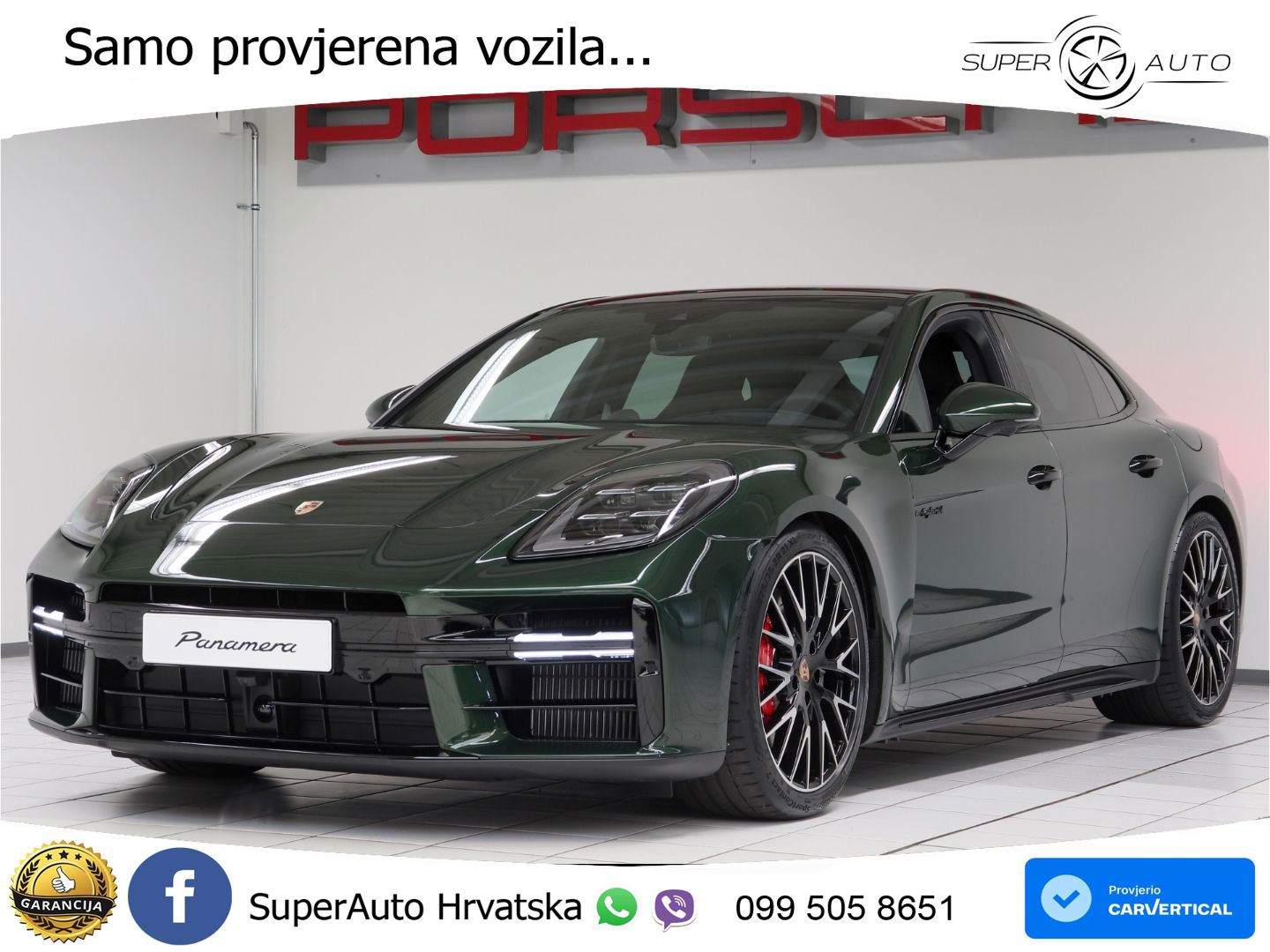 Porsche Panamera 4S 2.9 V6 (544 KS) E-Hybrid PDK ACC+HEAD+4xGR SJED+360+PANO