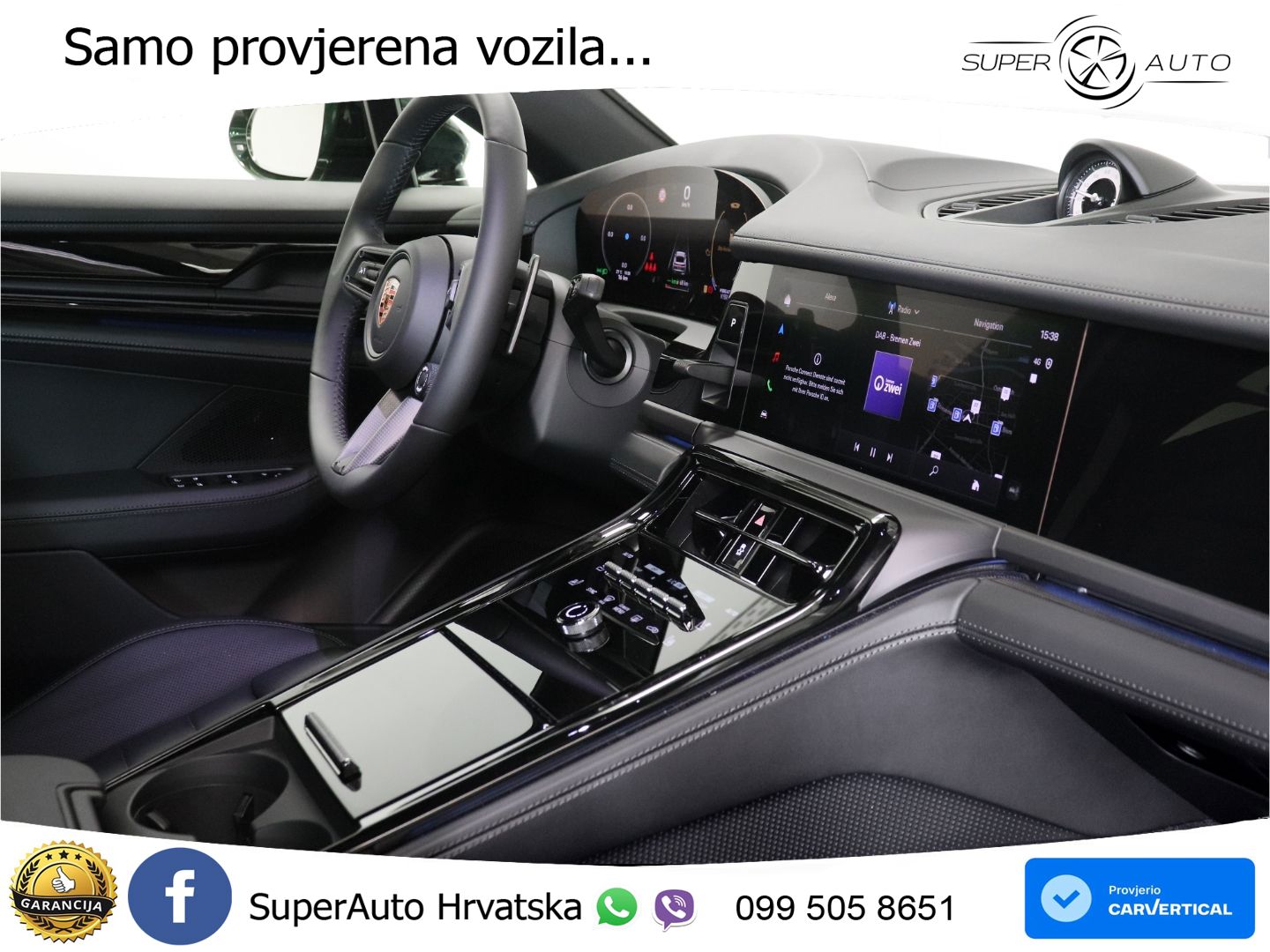 Porsche Panamera 4S 2.9 V6 (544 KS) E-Hybrid PDK ACC+HEAD+4xGR SJED+360+PANO