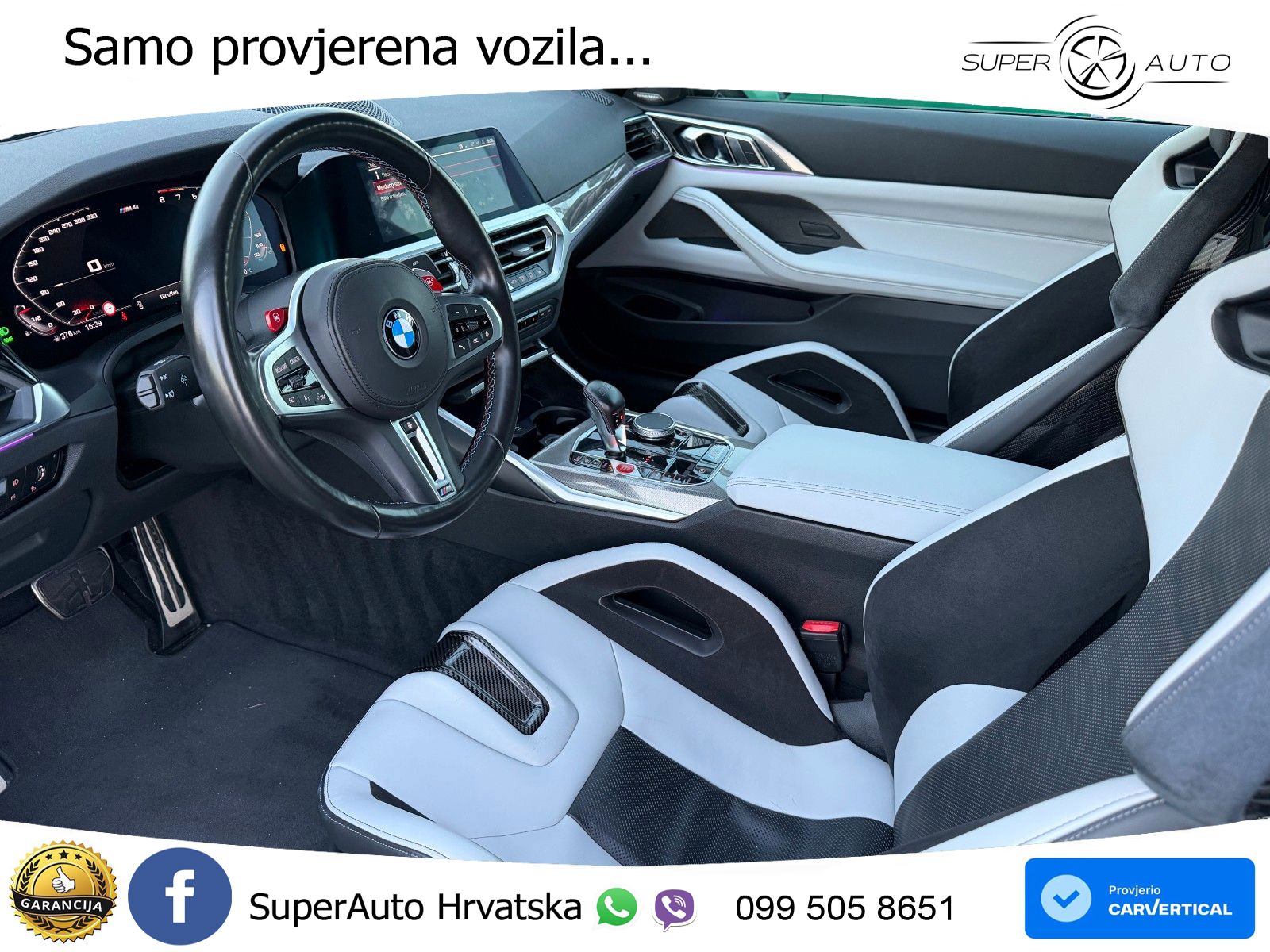 BMW M4 Competition 3.0 (510 KS) Steptronic LED+GR SJED+ACC