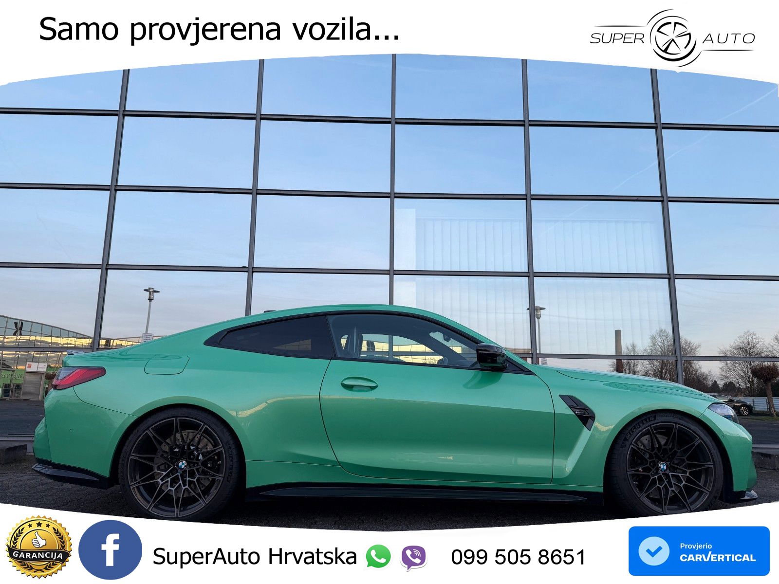 BMW M4 Competition 3.0 (510 KS) Steptronic LED+GR SJED+ACC