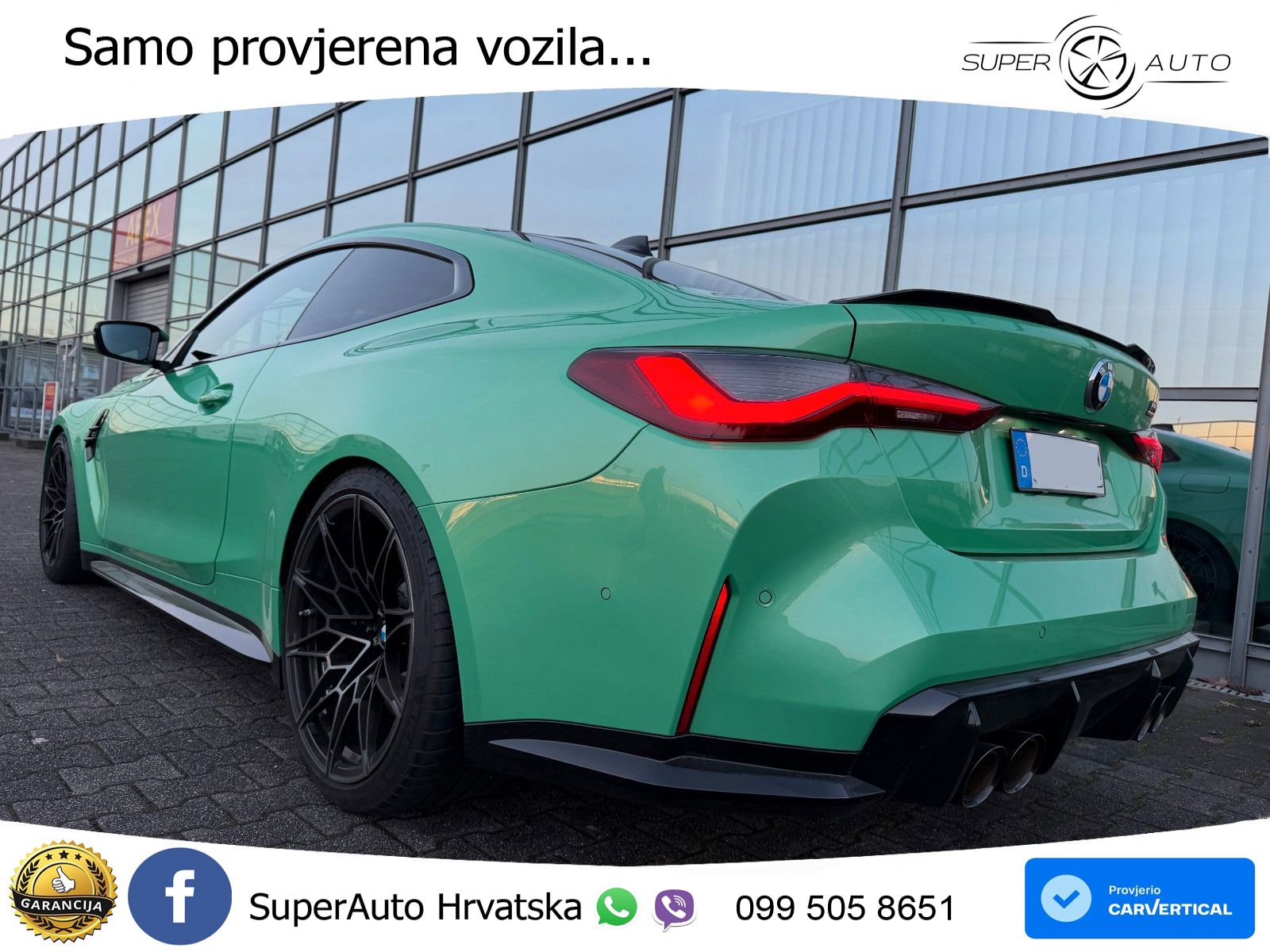 BMW M4 Competition 3.0 (510 KS) Steptronic LED+GR SJED+ACC