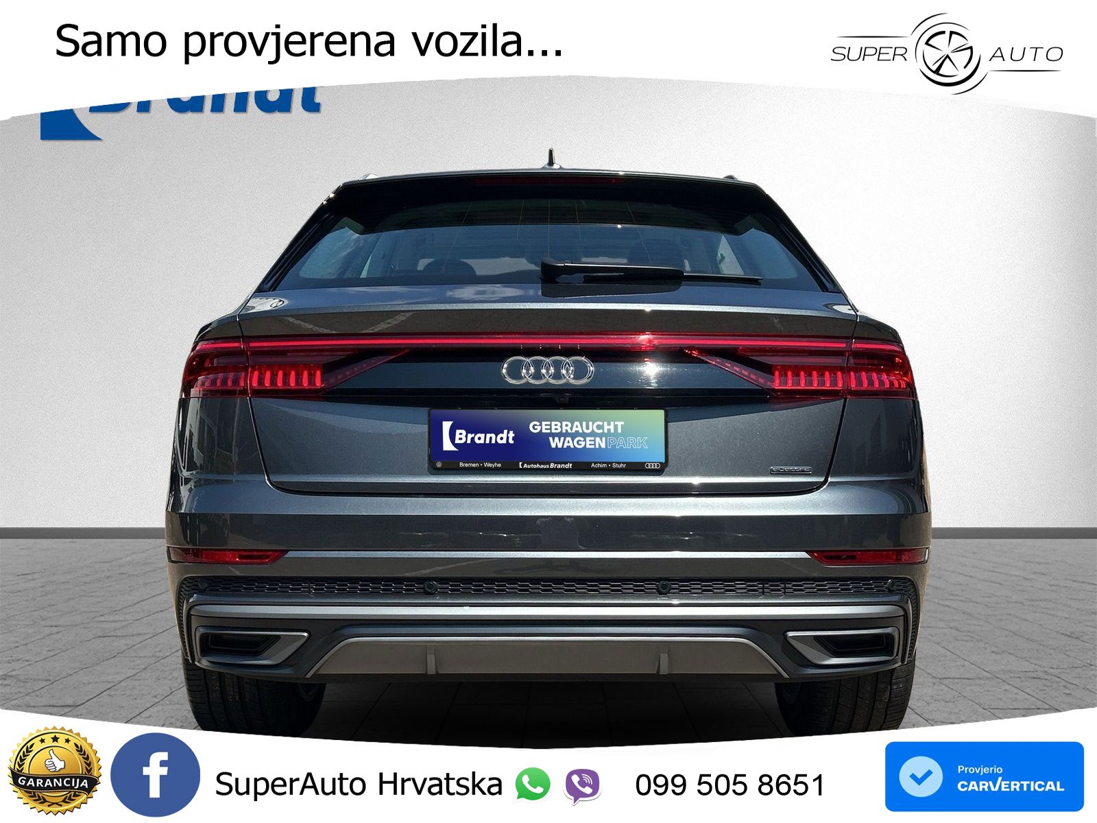 Audi Q8 50 TDI V6 (286 KS) quattro Tiptronic