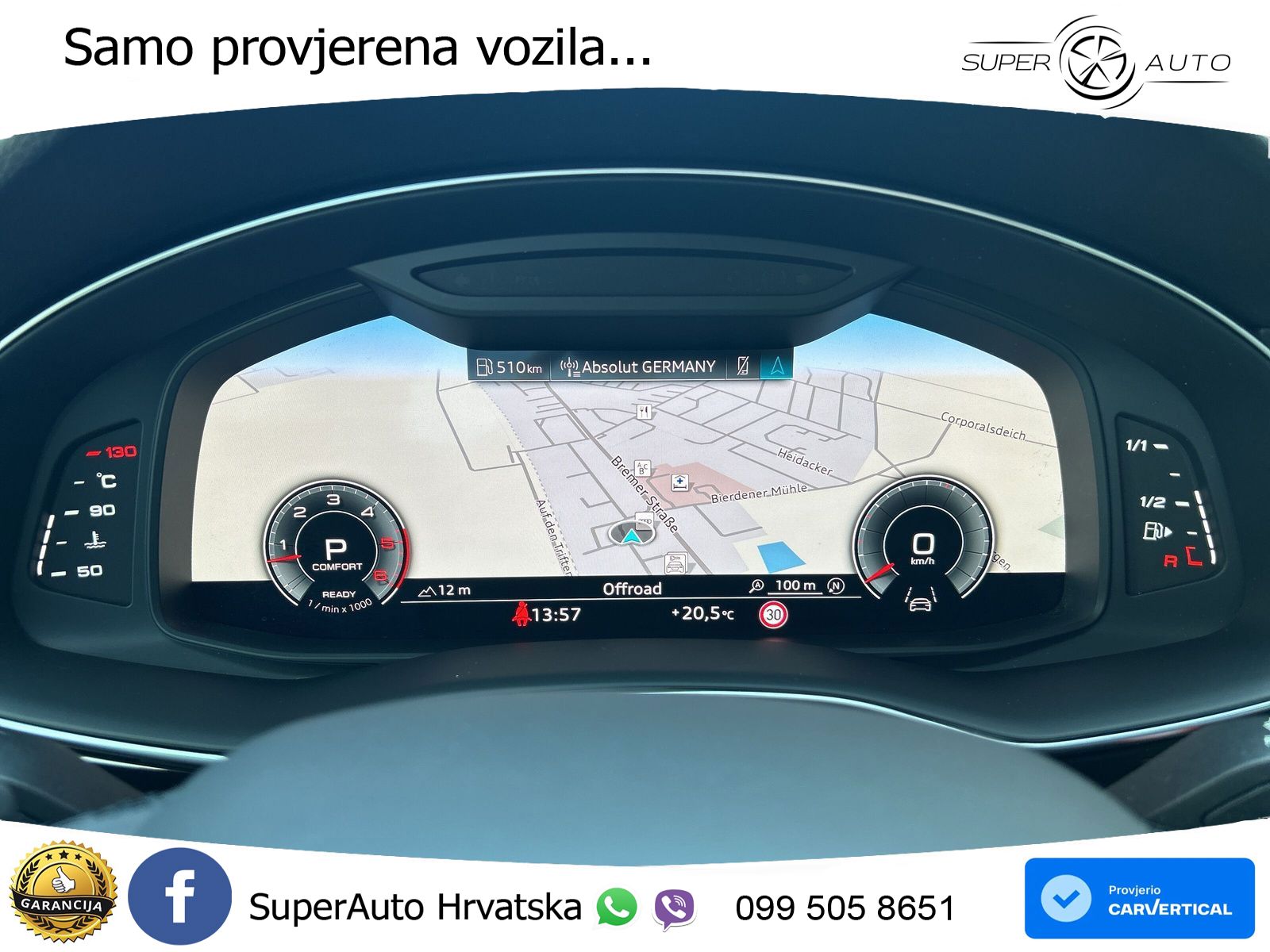 Audi Q8 50 TDI V6 (286 KS) quattro Tiptronic