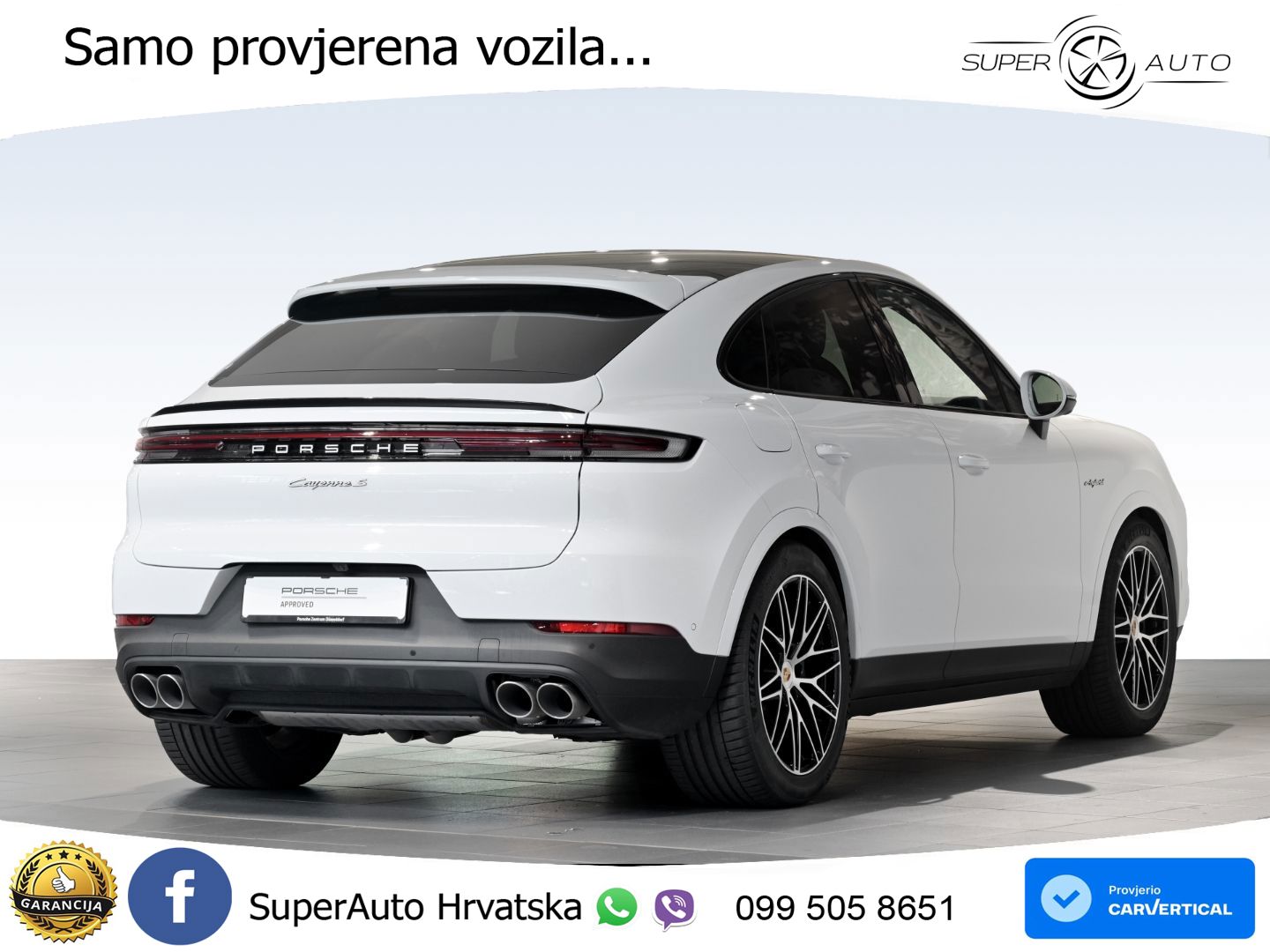 Porsche Cayenne Coupe S 3.0 V6 (519 KS) E-Hybrid Tiptronic S
