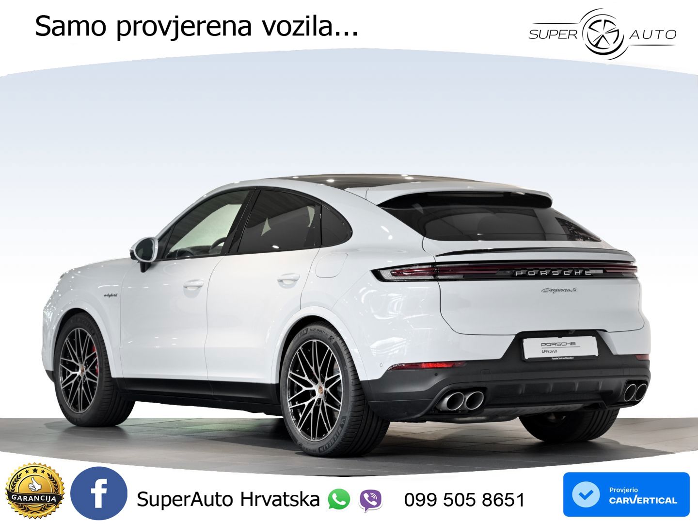 Porsche Cayenne Coupe S 3.0 V6 (519 KS) E-Hybrid Tiptronic S
