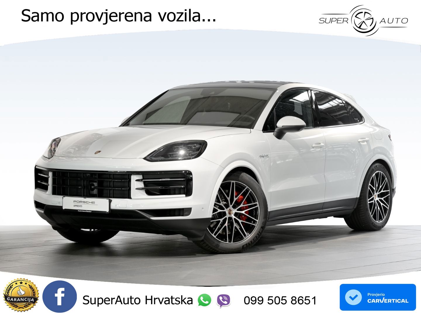 Porsche Cayenne Coupe S 3.0 V6 (519 KS) E-Hybrid Tiptronic S
