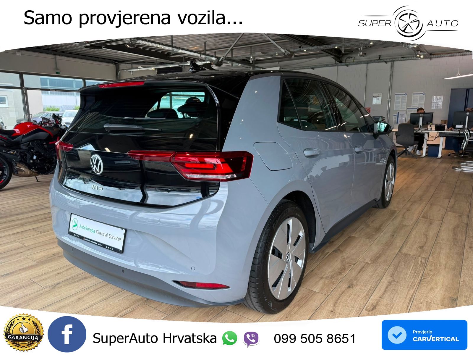 Volkswagen ID.3 Pro 62 kWh (204 KS)
