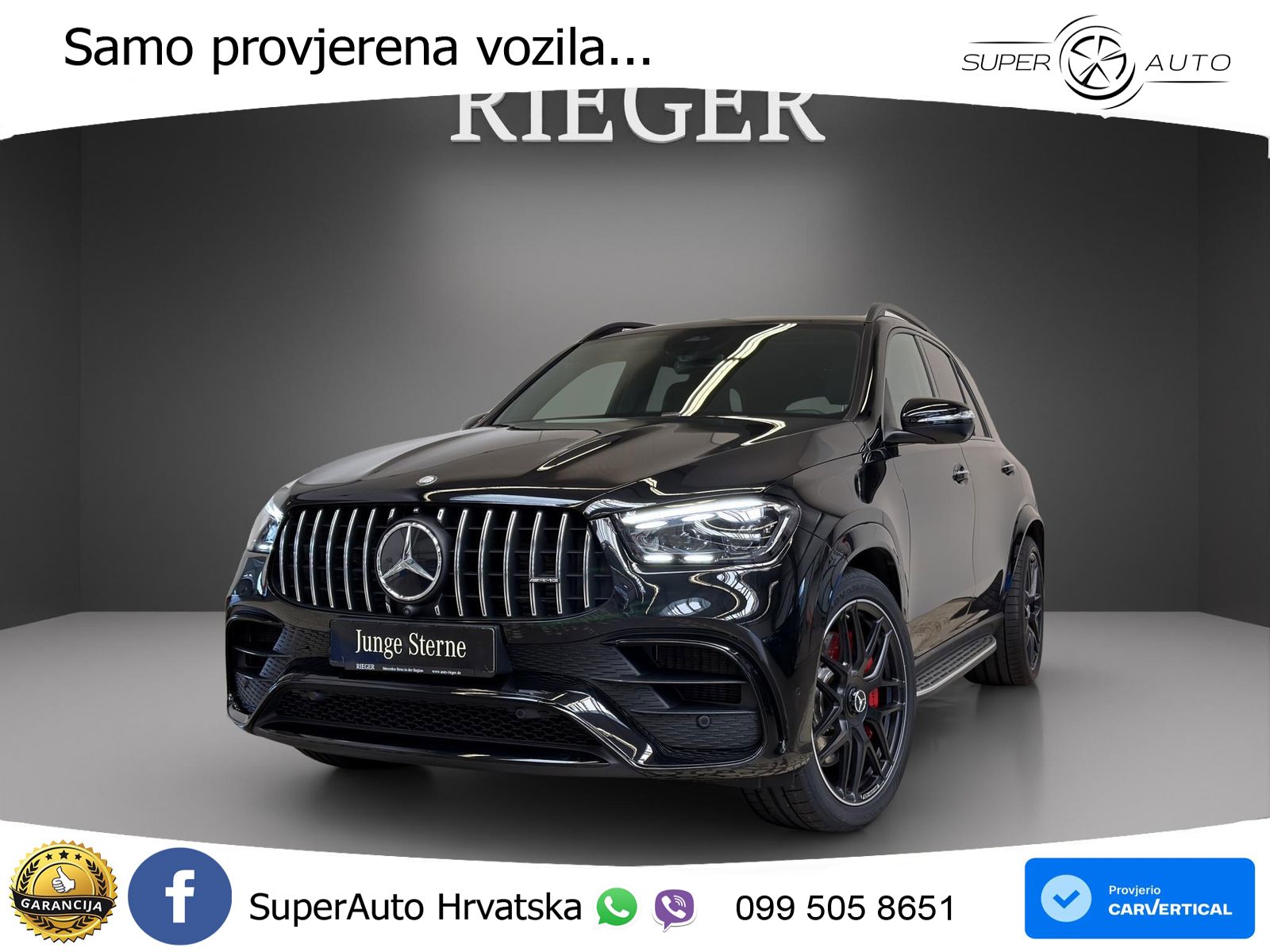Mercedes AMG GLE 63 S V8 (612 KS) EQ Boost 4MATIC+ AMG SPEEDSHIFT TCT 9G LED+GR SJED+ACC
