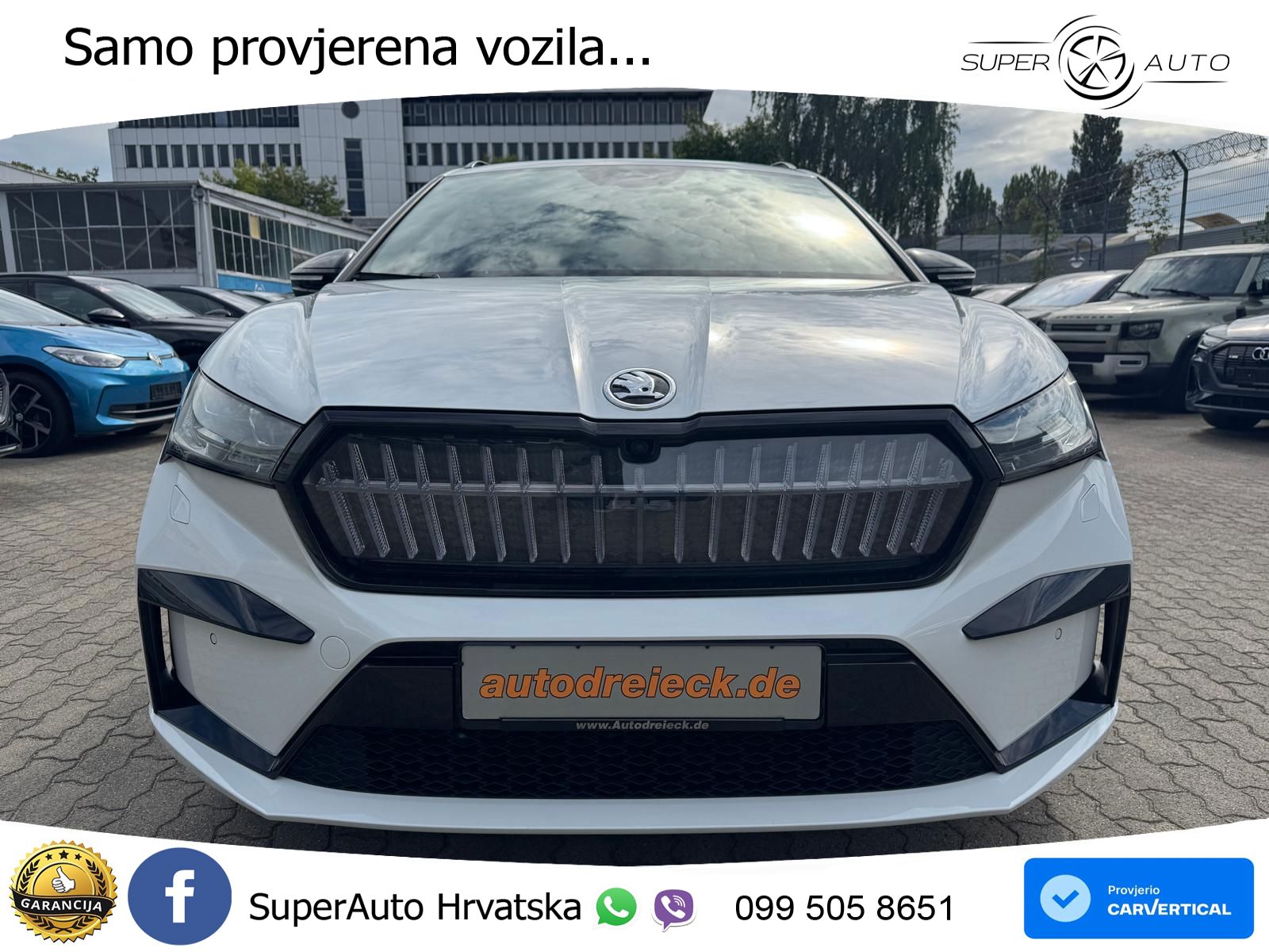 Škoda Enyaq iV 80 82 kWh (204 KS) SportLine LED+GR SJED+ACC