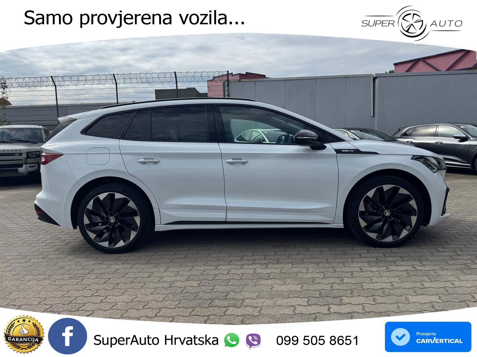 Škoda Enyaq iV 80 82 kWh (204 KS) SportLine LED+GR SJED+ACC