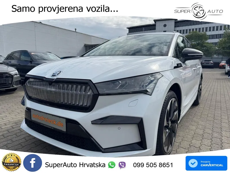 Škoda Enyaq iV 80 82 kWh (204 KS) SportLine LED+GR SJED+ACC