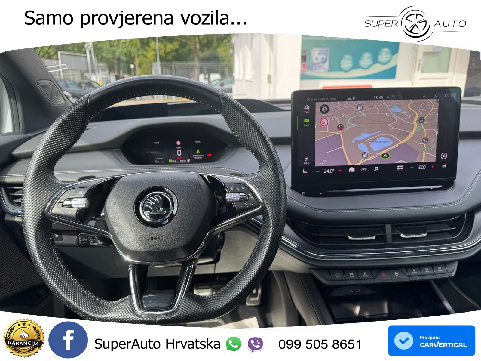 Škoda Enyaq iV 80 82 kWh (204 KS) SportLine LED+GR SJED+ACC