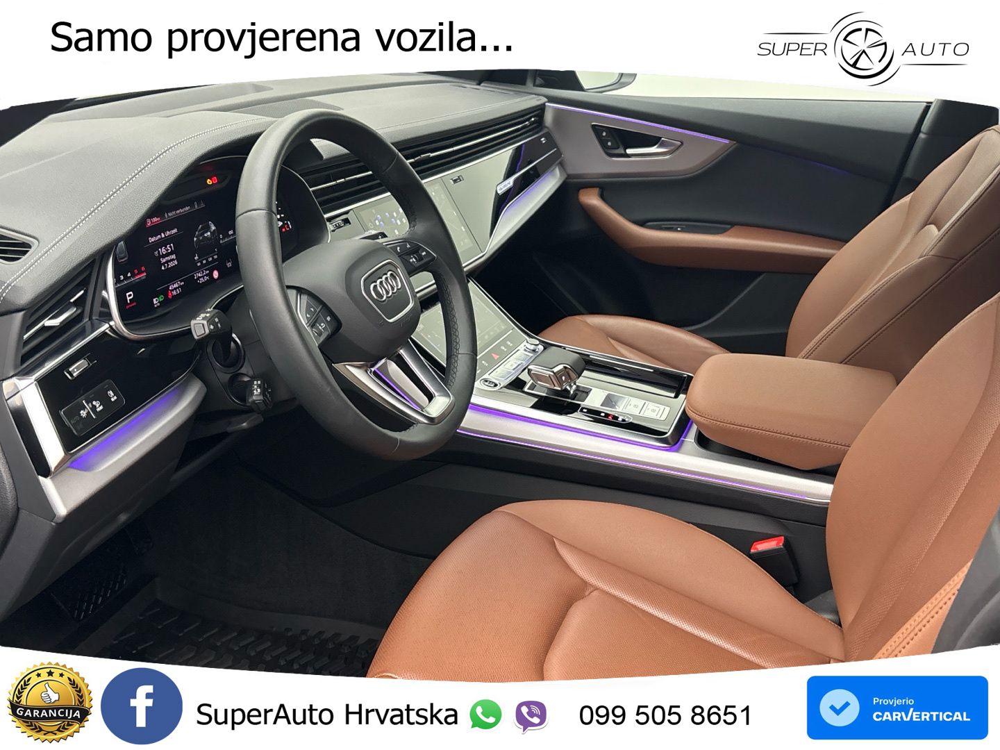 Audi Q8 50 TDI V6 (286 KS) quattro Tiptronic