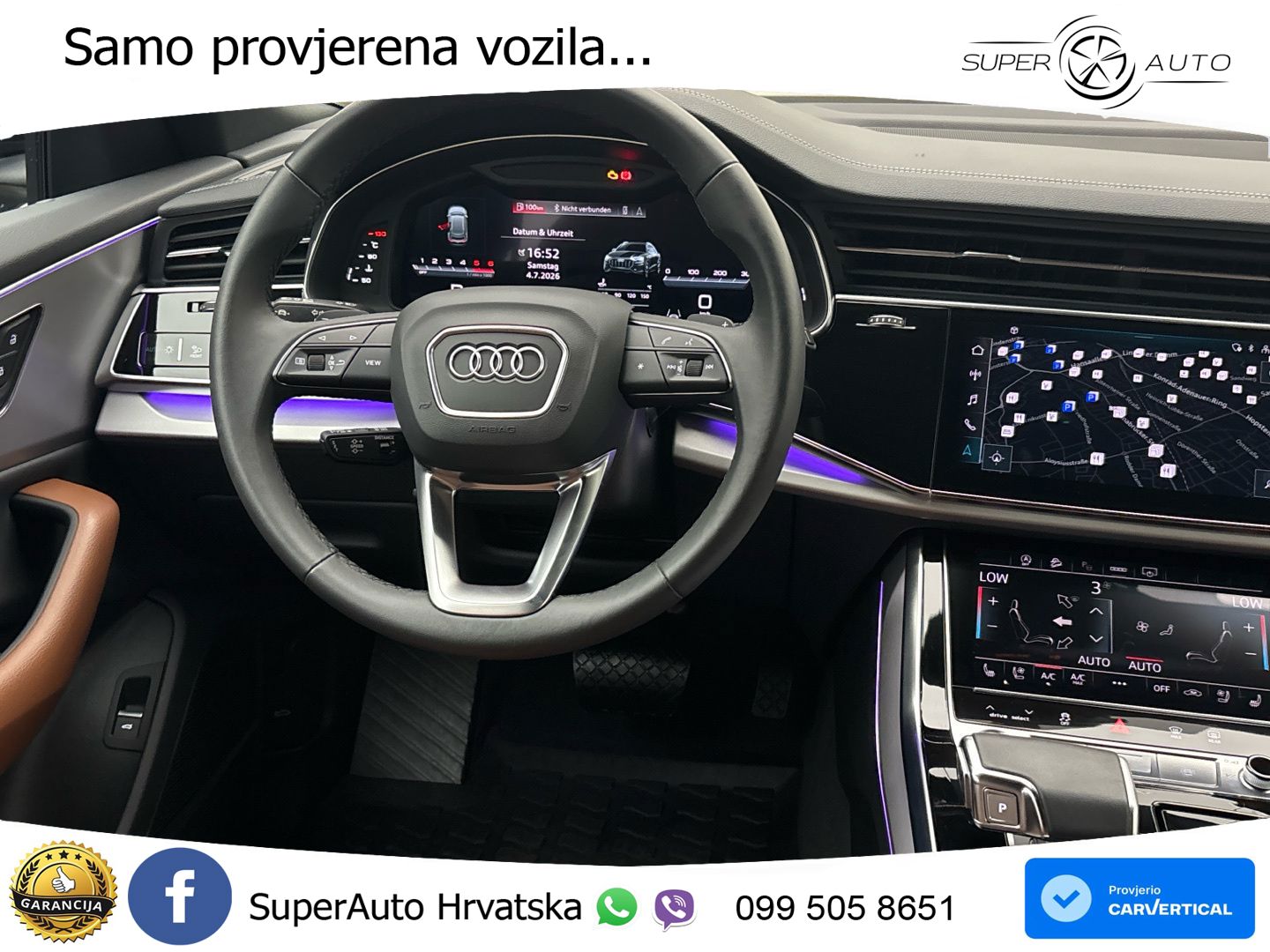 Audi Q8 50 TDI V6 (286 KS) quattro Tiptronic