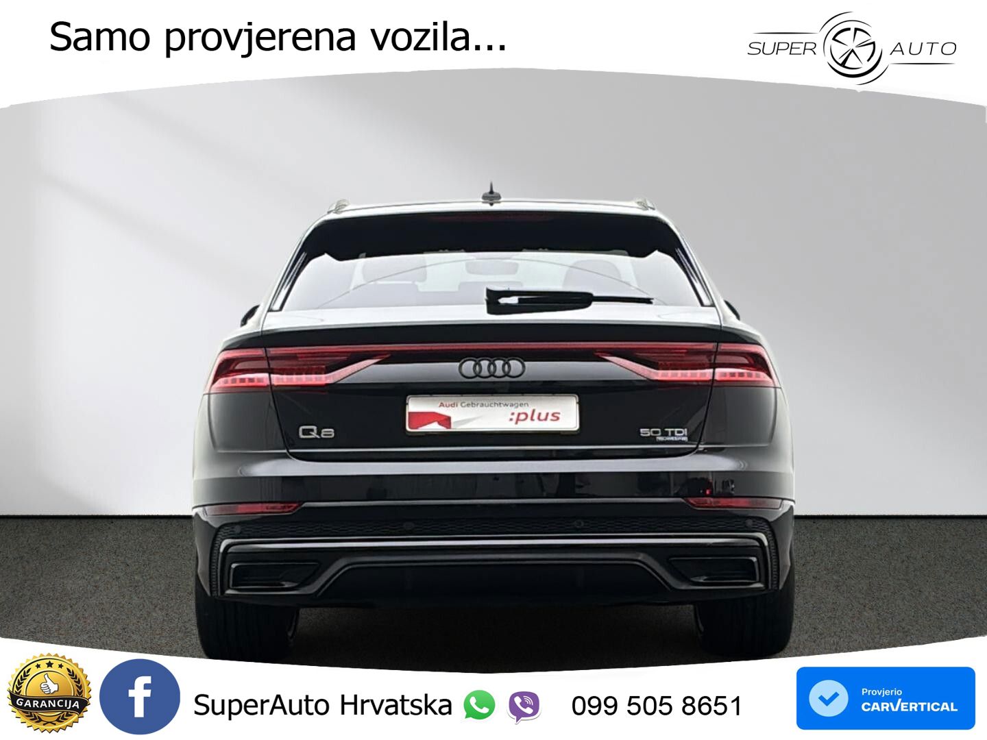 Audi Q8 50 TDI V6 (286 KS) quattro Tiptronic