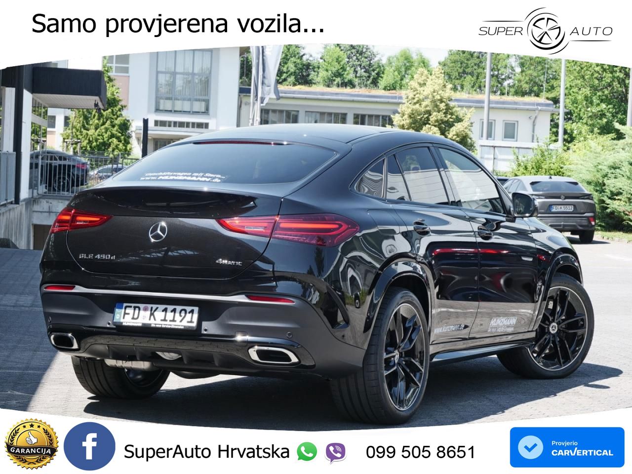 Mercedes GLE Coupe 450d (367 KS) EQ Boost 4MATIC 9G-TRONIC AMG LED+GR SJED+ACC