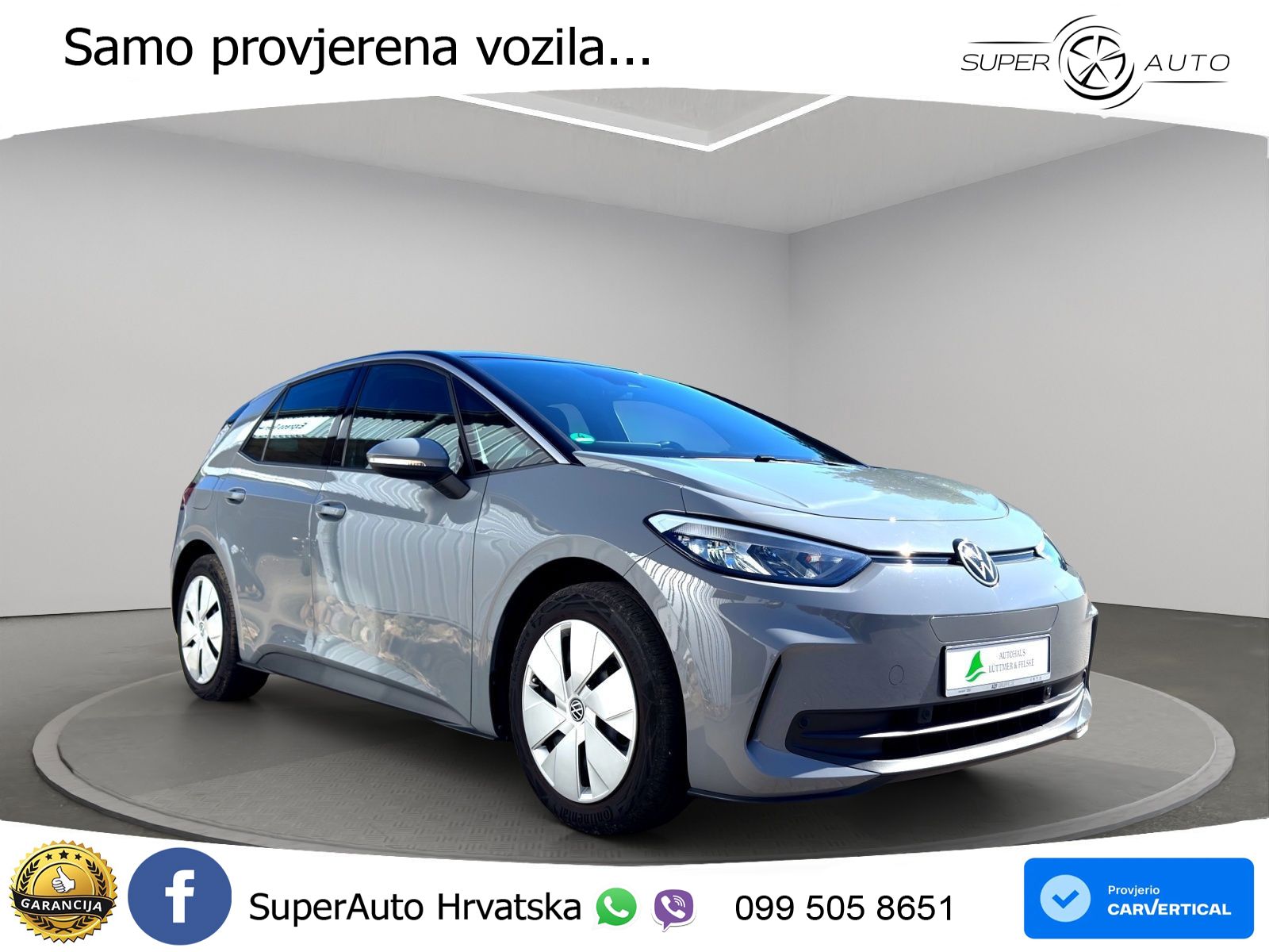 Volkswagen ID.3 Pro 62 kWh (204 KS)