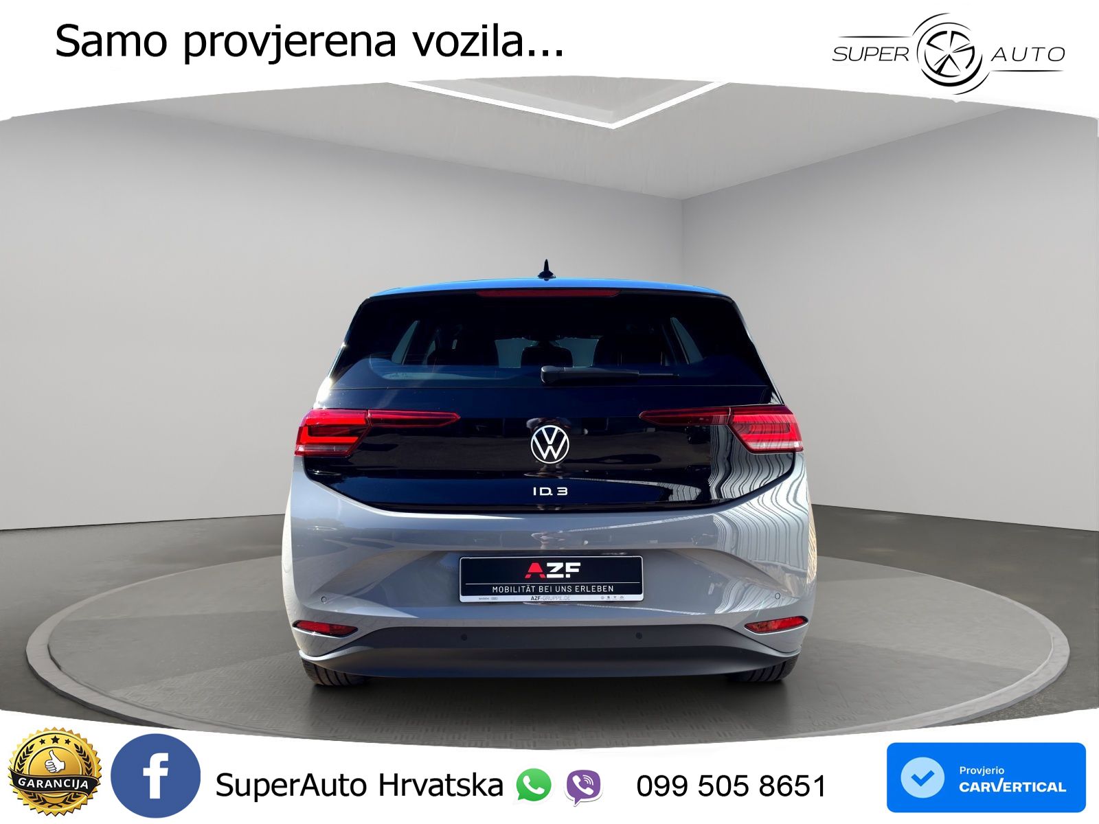 Volkswagen ID.3 Pro 62 kWh (204 KS)