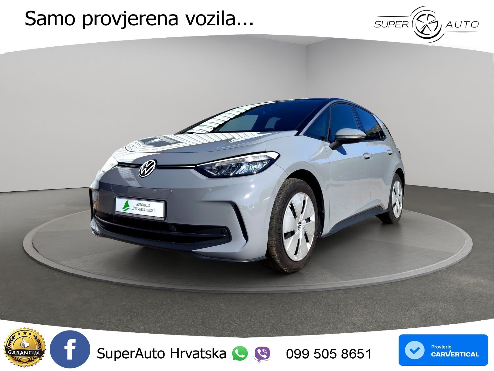 Volkswagen ID.3 Pro 62 kWh (204 KS)