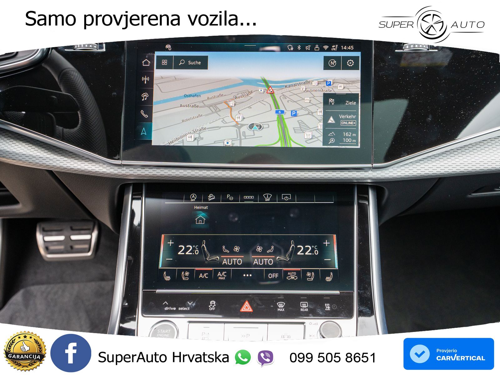Audi Q8 50 TDI V6 (286 KS) quattro Tiptronic