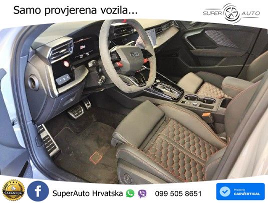 Audi RS3 Sportback 2.5 TFSI (400 KS) quattro S tronic LED+GR SJED+ACC