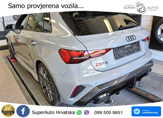 Audi RS3 Sportback 2.5 TFSI (400 KS) quattro S tronic LED+GR SJED+ACC